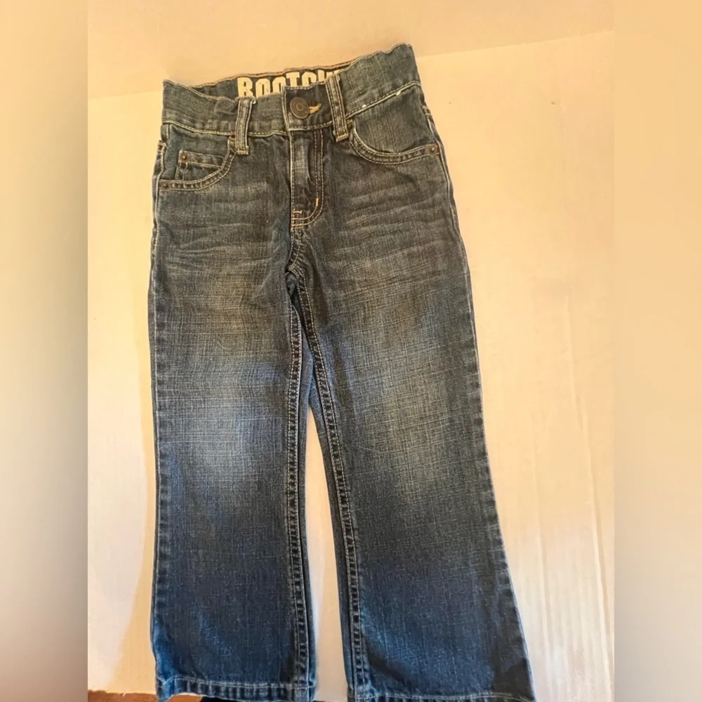 GYMBOREE GIRLS FIVE POCKET SIZE 4 BOOT CUT JEANS